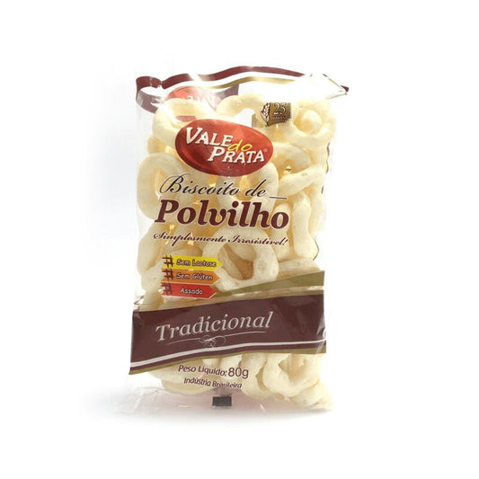 Biscoito de Polvilho Argola 80g - VALE DA PRATA