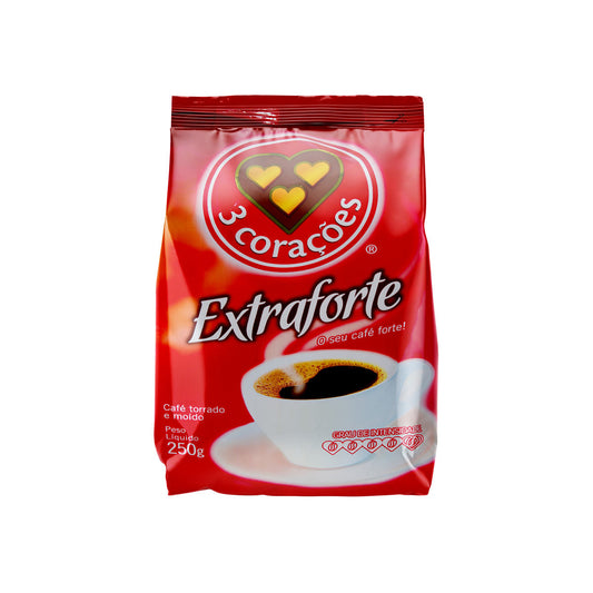 Cafe Extraforte 250g - 3 CORACOES