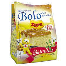 Mistura para Bolo Baunilha 450g - ZAELI