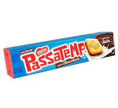 Biscoito Passatempo Recheado Sabor Chocolate 130g - NESTLE