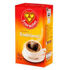 Cafe Tradicional 250g - 3 CORACOES