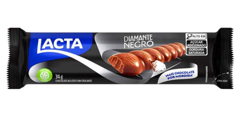 Chocolate Diamante Negro LACTA 34g