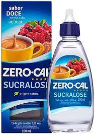 Adocante Liquido SUCRALOSE 100ml - ZERO CAL