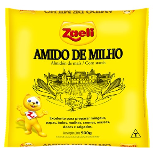 Amido de Milho 500g - ZAELI