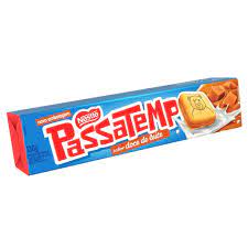 Biscoito Passatempo Recheado Sabor Doce de Leite 130g - NESTLE