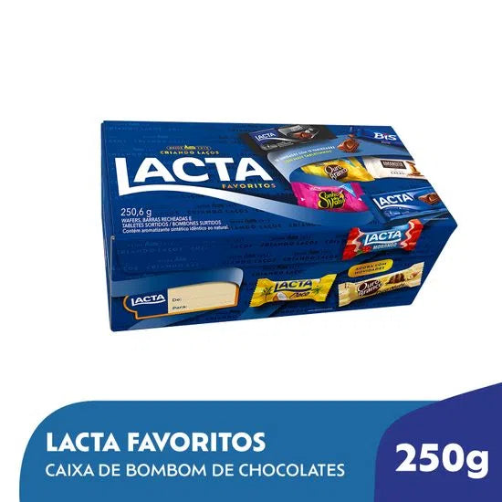 Bombom Lacta Favoritos 250,6gr