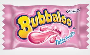 Bubbaloo Tutti Frutti 5gr - BUBBALOO - 1un x 5gr