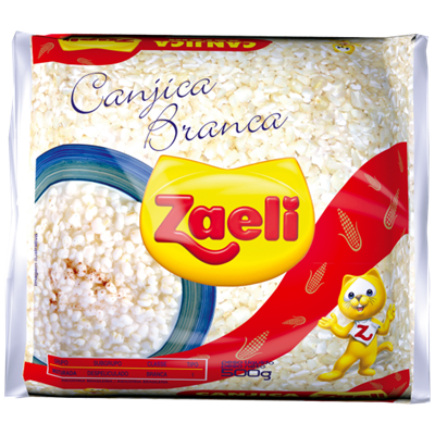 Canjica Branca 500g - ZAELI