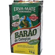 Erva Mate Chimarrao sem Acucar 1Kg - BARAO