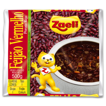 Feijão Vermelho 500g - ZAELI