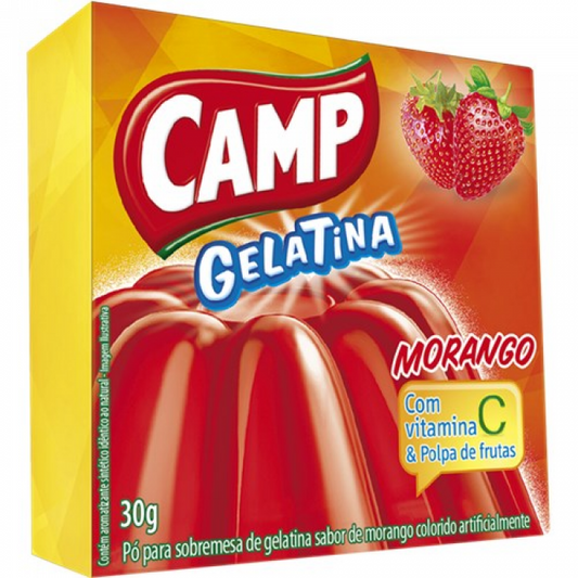 Gelatina de Morango 30g - CAMP