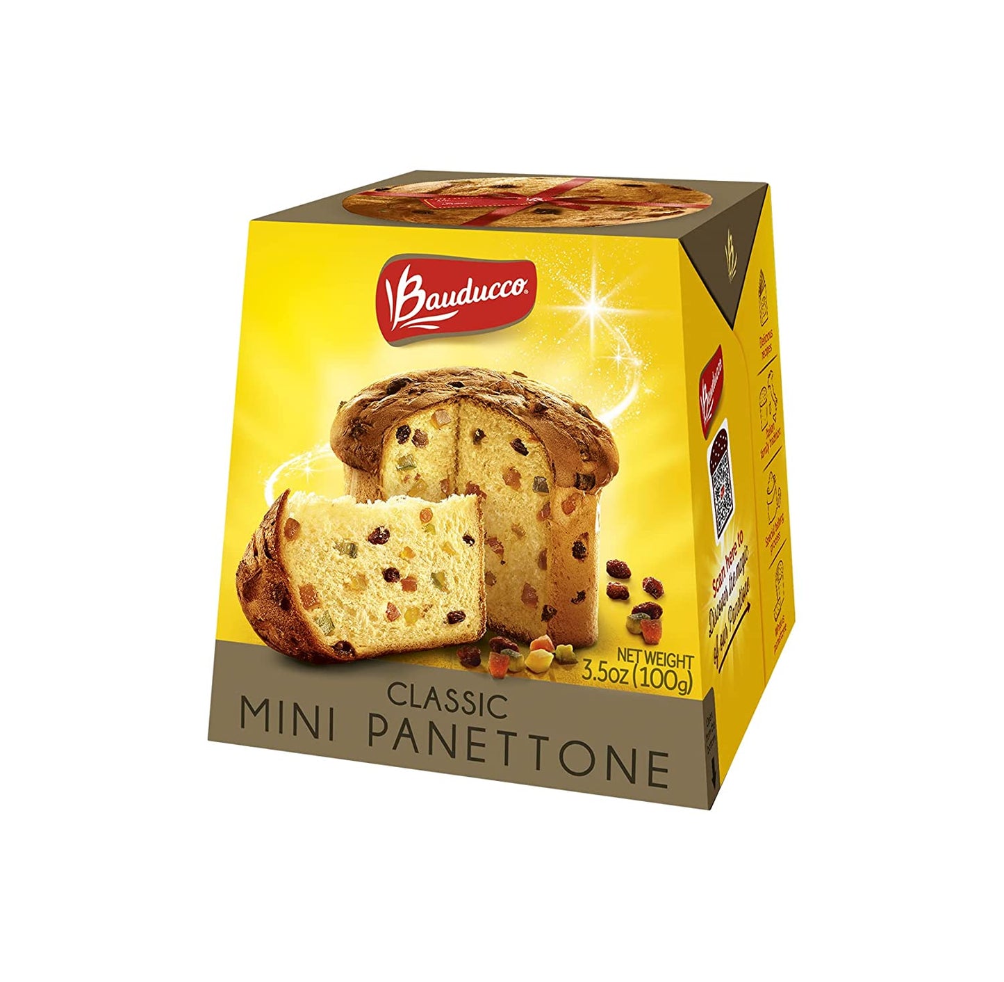 Mini Panettone Tradicional 100g - BAUDUCCO