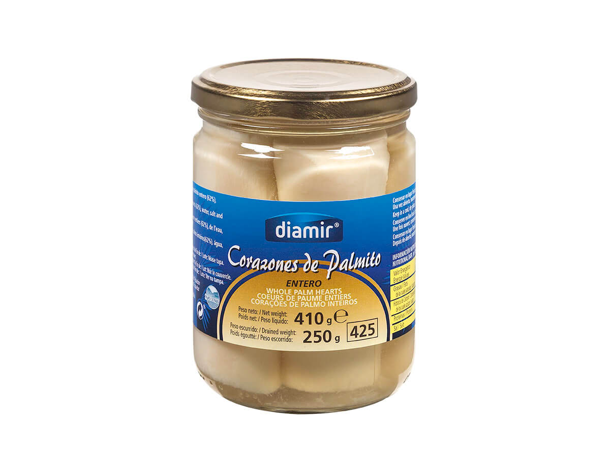 Palmito em Conserva 410g - DIAMIR