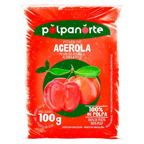 Polpa de Acerola 100g - POLPANORTE