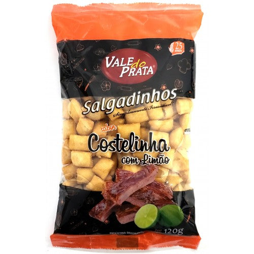 Salgadinhos Sabor Costelinha com Limão 120g - VALE DO PRATA