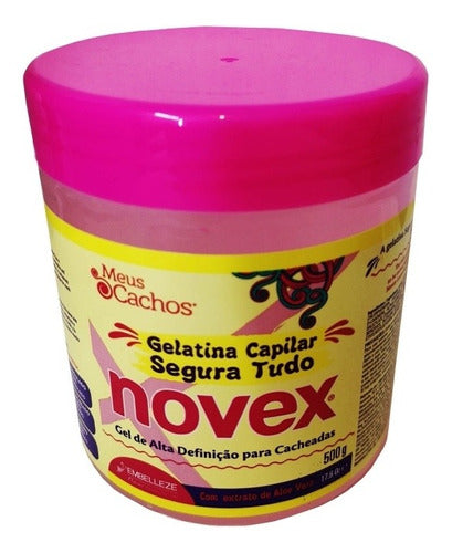 Segura Tudo Meus Cachos Gelatina Capilar 500g - NOVEX