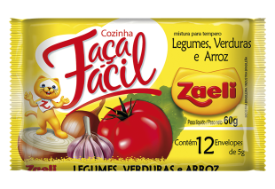 TEMPERO FAÇA FÁCIL LEGUMES 60g - ZAELI