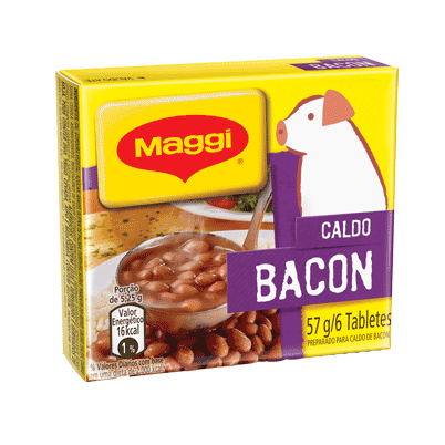 Tablete de Caldo Sabor Bacon 57g - MAGGI