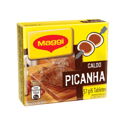 Tablete de Caldo Sabor Picanha 57g - MAGGI