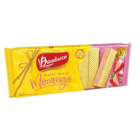 Wafer Sabor Morango 78g - BAUDUCCO