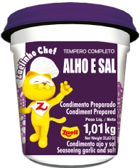 Tempero Alho e Sal - Zaeli - 300g