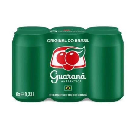 Produto Refrigerante Guarana Antarctica Lata Pack Com 6 Unidades