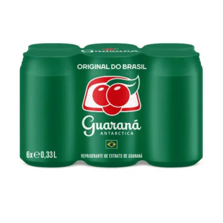 Produto Refrigerante Guarana Antarctica Lata Pack Com 6 Unidades