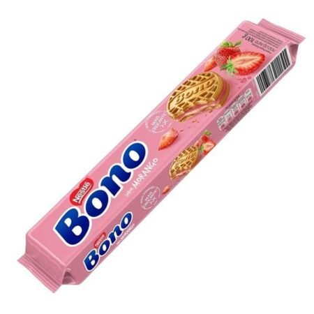 Produto Biscoito Recheado Bono Morango 90g