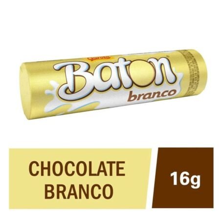 Produto Chocolate Garoto Baton Branco 16g