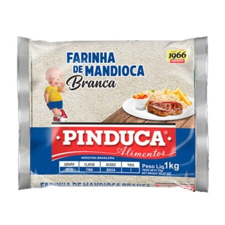 Produto Farinha de Mandioca Crua Pinduca 500g