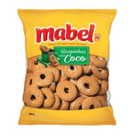 Produto Biscoito Rosquinhas Coco Mabel 350g