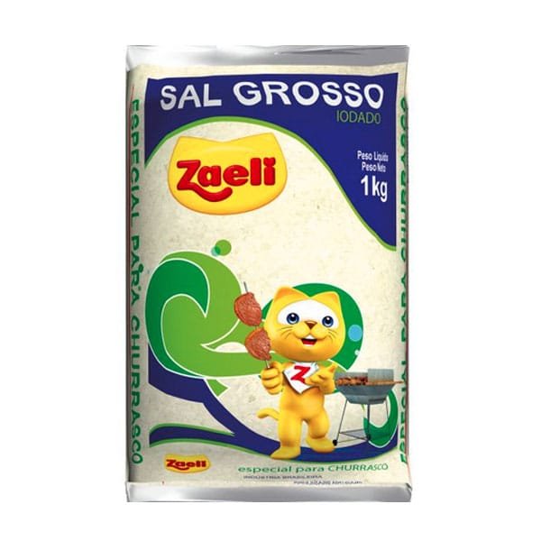 Produto Sal Grosso Zaeli 1kg