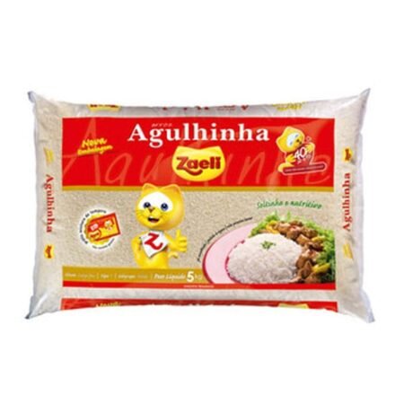 Produto Arroz Branco Agulhinha Zaeli 1kg