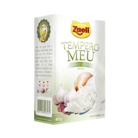 Produto Tempero Meu Alho e Cebola Arroz Zaeli 40g