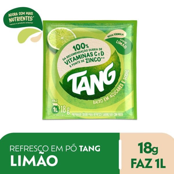 Produto Refresco em Pó Tang Limão 18g