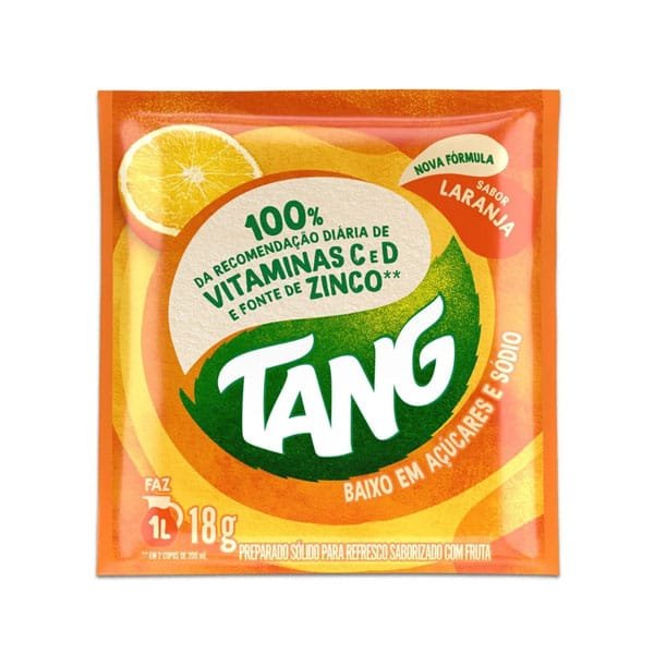 Produto Refresco em Pó Tang Laranja 18g