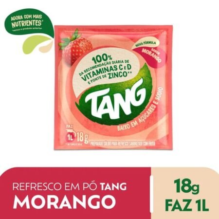 Produto Refresco em Pó Tang Morango 18g