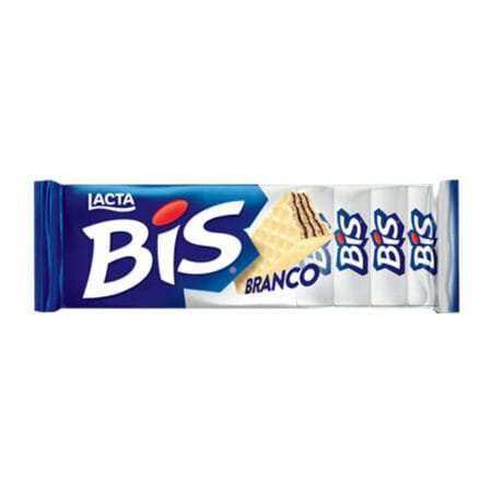 Chocolate Bis Branco Lacta 126g