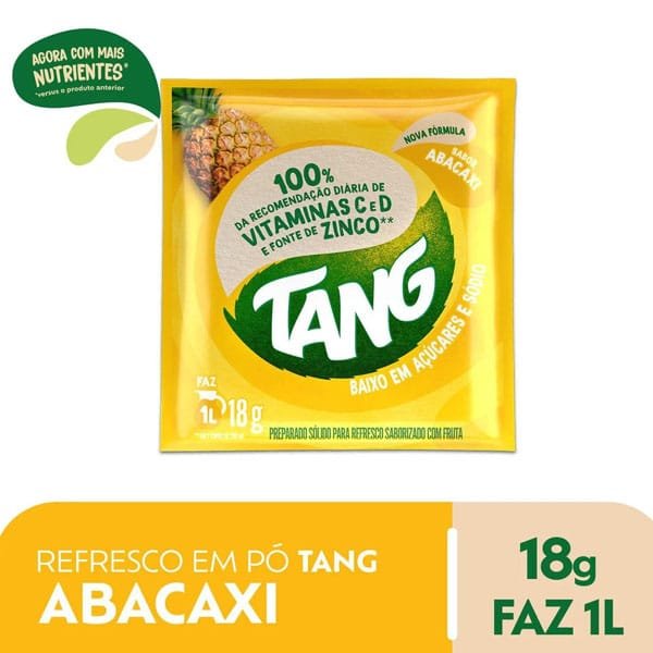 Produto Refresco em Pó Tang Abacaxi 18g