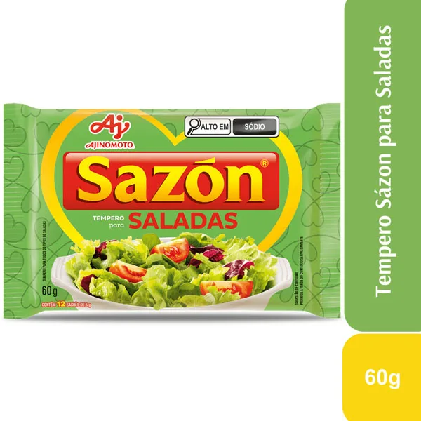 Produto Tempero em Pó para Salada Sazón 60g