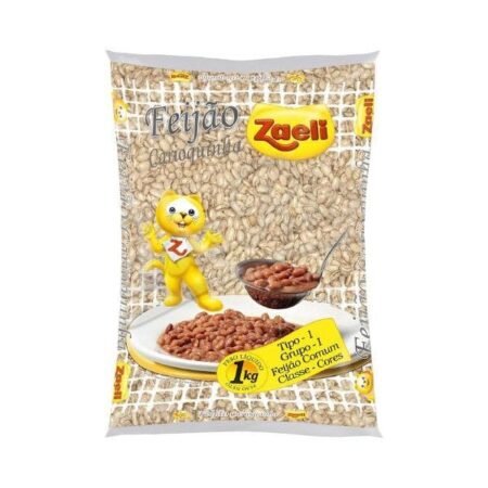 Produto Feijão Carioca T1 Premium 1kg Zaeli