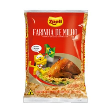 Produto Farinha de Milho Biju 500g Zaeli