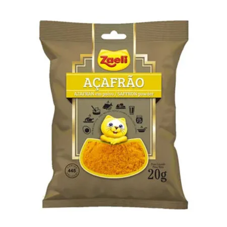 Produto Açafrão Zaeli 20g