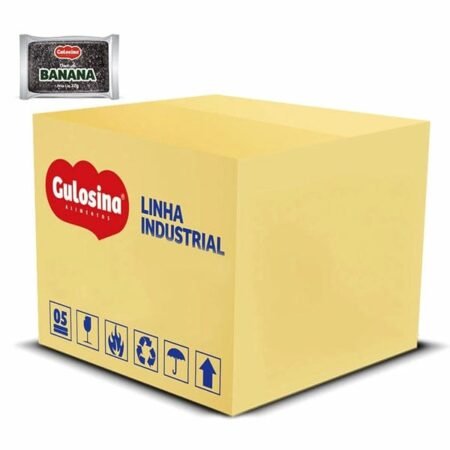 Produto Doce de Banana Caixa Com 100 uni Gulosina