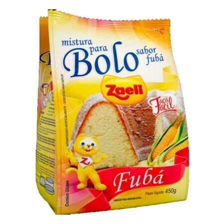 Produto Mistura Bolo Fubá Zaeli 450g