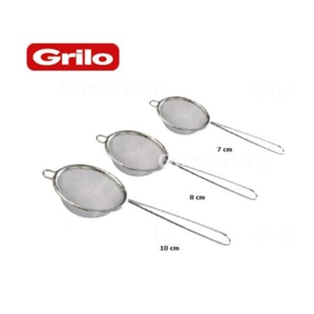 Produto Peneira aço Inox Grilo 3 Unidades