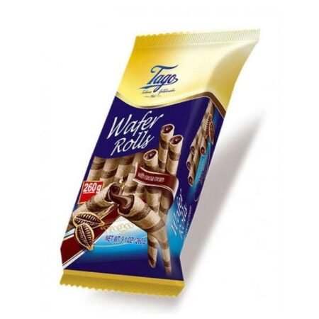 Produto Wafer Rolls Tago 260g