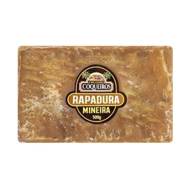 Produto Rapadura Mineira Engenho Coqueiros 500g