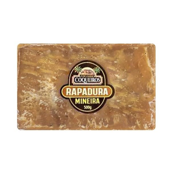 Produto Rapadura Mineira Engenho Coqueiros 500g