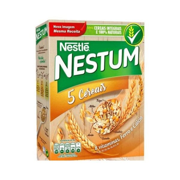 Produto Nestum 5 Cereais Nestlé 250g